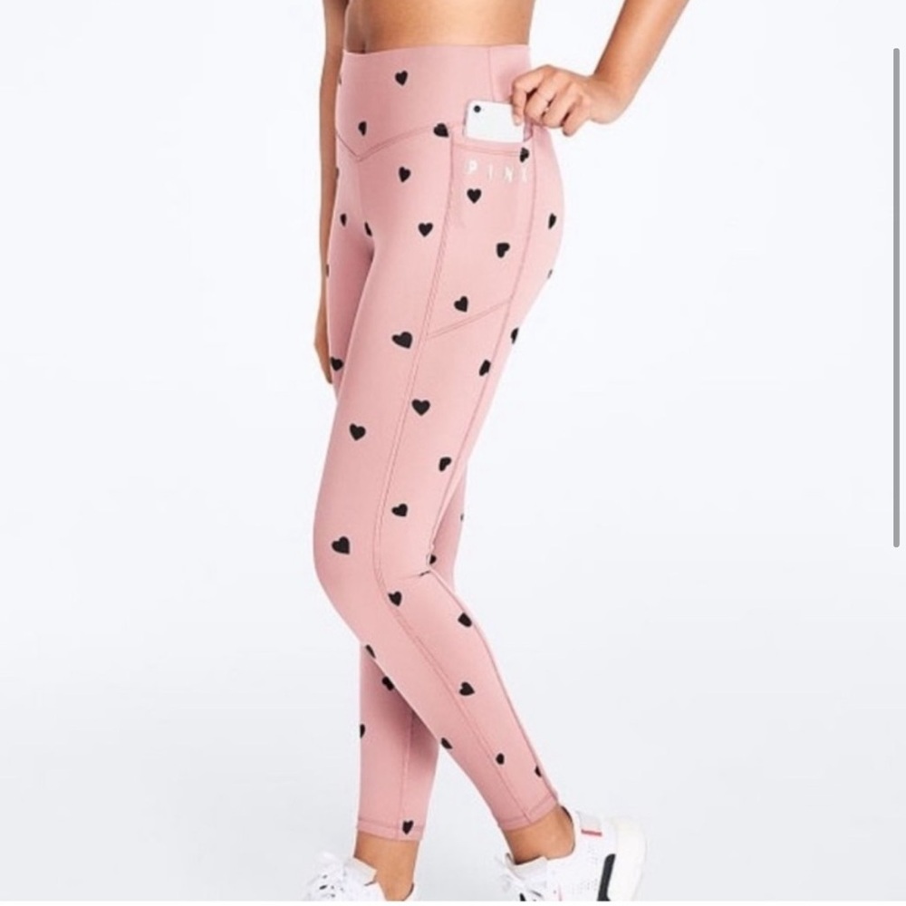 Victoria's Secret Pink Active Ultimate High Waist 7/8 Ankle V Legging Small